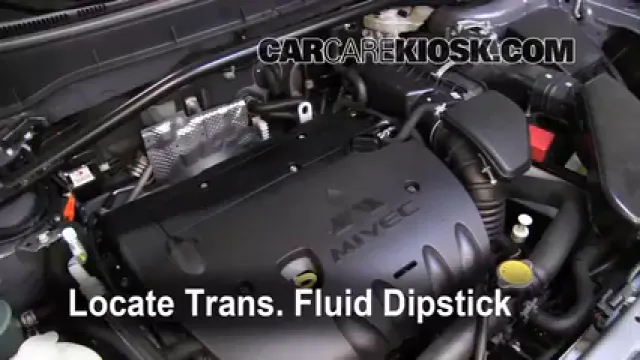 2010 Mitsubishi Outlander ES 2.4L 4 Cyl. Liquide de transmission Rajouter du liquide